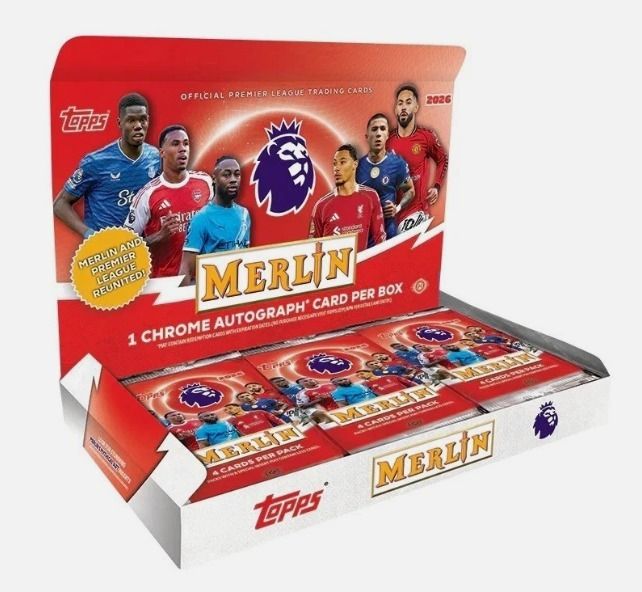 Topps Merlin Premier League Hobby Box